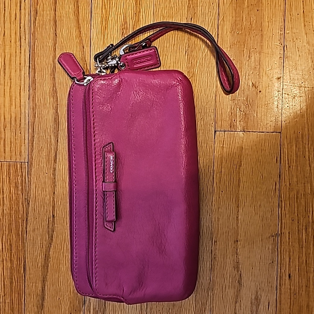 Coach wristlet/wallet